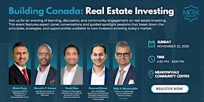 Building Canada: Real Estate Investing