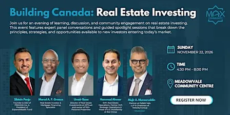 Building Canada: Real Estate Investing