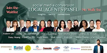 Local Agent Panel: Social Media Conversion