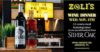 Zoli's x Silver Oak Wine Dinner