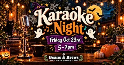 Halloween Karaoke Night at Beans & Brews