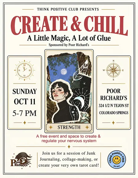 Create & Chill at Poor Richard’s : A Creative Community Night