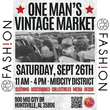 FREE ONE MAN'S VINTAGE MARKET W/ 3RD FLR FASHION