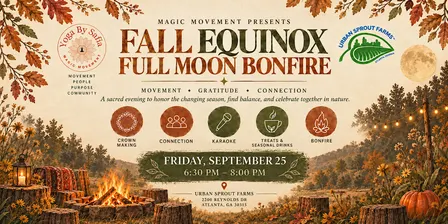 Fall Equinox Full Moon Bonfire