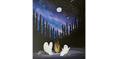Spooky Around the Campfire - Paint and Sip in Indianapolis | Classpop!™