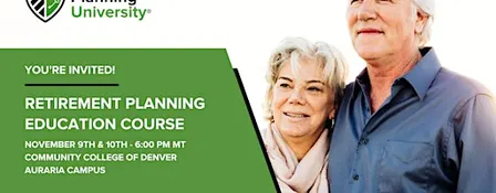 Retirement Planning University - Auraria - November 2026