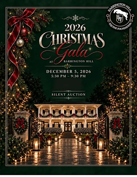 2026 Christmas Gala at Barrington Hill