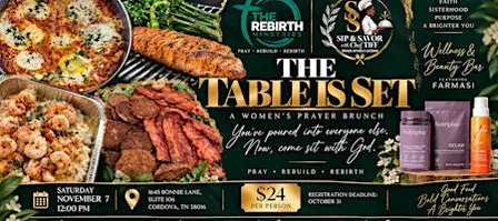 The Table Is Set: A Women’s Prayer Brunch