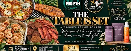 The Table Is Set: A Women’s Prayer Brunch