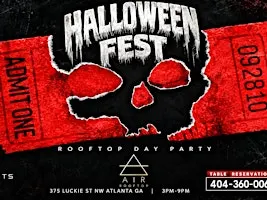 HALLOWEEN FEST ROOFTOP DAY PARTY | HALLOWEEN WKND