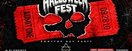 HALLOWEEN FEST ROOFTOP DAY PARTY | HALLOWEEN WKND