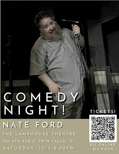 Comedy Night at The Lamphouse Theatre ft. Nate Ford!
