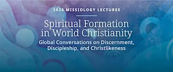 Missiology Lectures 2026