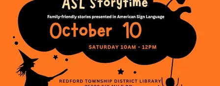 October ASL Storytime