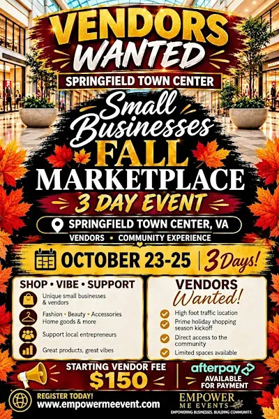 Small Businesses Fall Marketplace