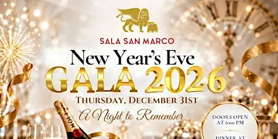 New Year's Eve Gala 2026