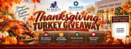 The KS Realty Group Thanksgiving Turkey Giveaway
