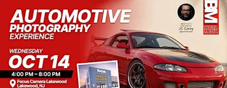 Focus Camera x Canon x Westcott: Automotive Photography Experience