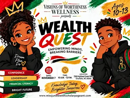Wealth Quest: A Youth Financial Wellness Workshop (Ages 10 - 13)