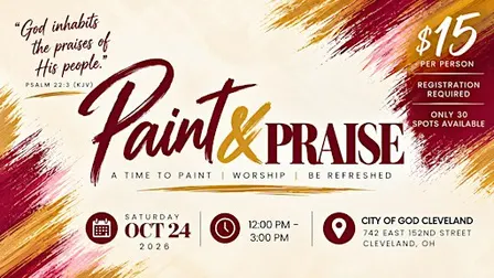 A Creative Experience of Paint & Praise