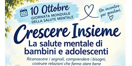 CRESCERE INSIEME – La salute mentale di bambini e adolescenti