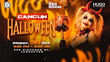 CANCUN HALLOWEEN at RED ROOM