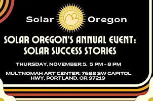 Solar Oregon's Annual Celebration - 2026