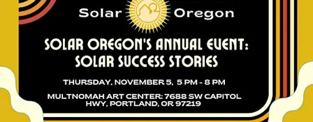 Solar Oregon's Annual Celebration - 2026