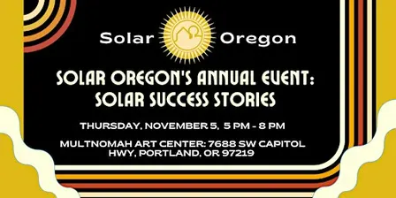 Solar Oregon's Annual Celebration - 2026