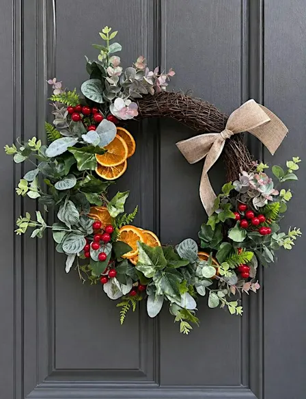 Wreath & Bubbles