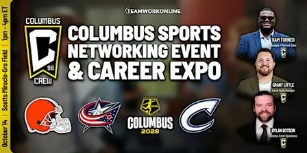 Columbus Sports Networking Event & Career Expo (pres. by TeamWork Online)