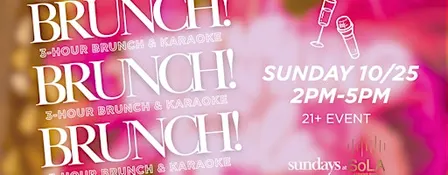 Sundays @ SoLA: Karaoke Brunch