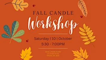 Fall Candle Workshop