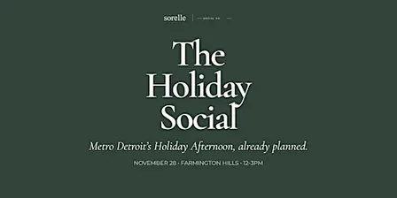 The Holiday Social | Holiday Brunch + Social