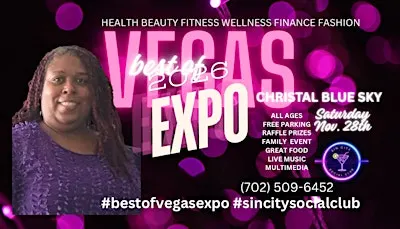 Christal Blue Sky performing live at Best of Vegas Expo 2026
