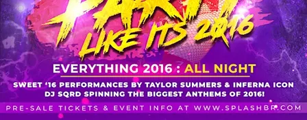Party like it's 2016