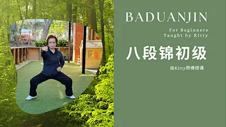Baduanjin with Master Kitty 八段锦初级