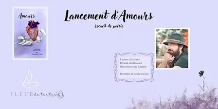 Lancement d'Amours (recueil de poésie)