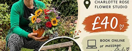 Pumpkin Flower Arrangement Class in Sherwood