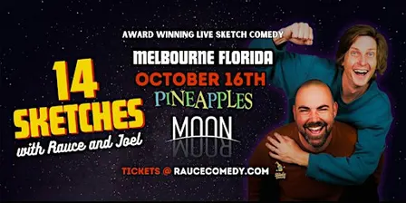 14 Sketches with Rauce and Joel at Pineapples