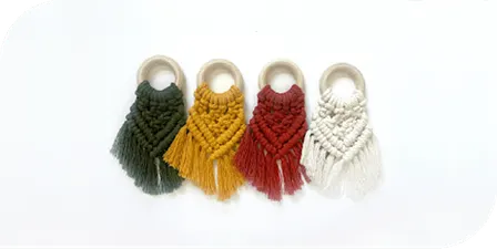 Fall Macramé Napkin Rings Workshop