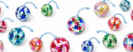 mooch-y's Christmas Craft Club: Disco Baubles