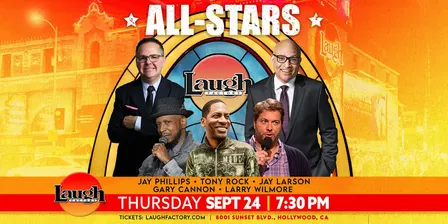 Thursday All-Star Comedy 7:30PM