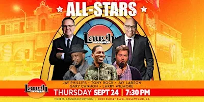 Thursday All-Star Comedy 7:30PM