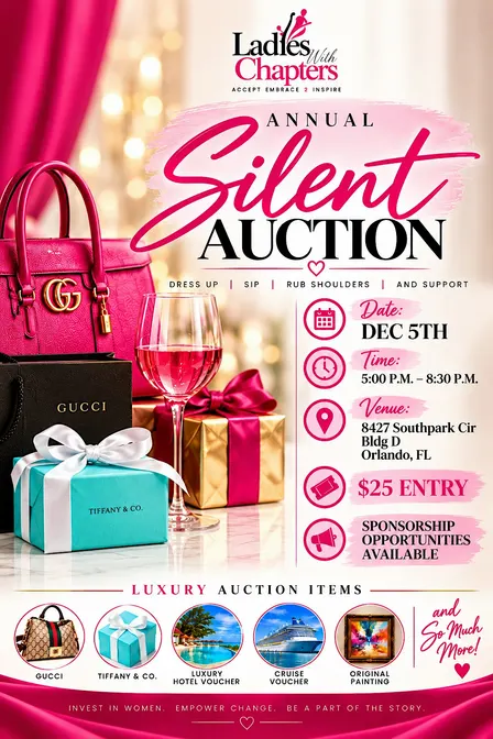 LWC - Silent Auction- Fund the Journey Embrace a Chapter Story