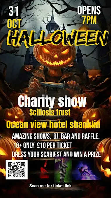 The big halloween charity show