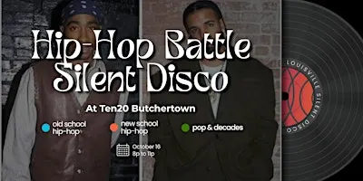 Hip-Hop Battle Silent Disco at Butchertown Brewing: Old School v New School