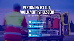 Kein Thema für später! - Vollmachten, Testament & 24 Std. Notfall-Hilfe