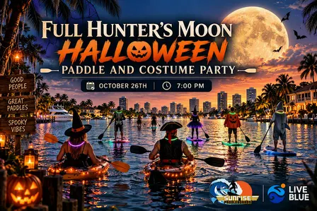 Full Hunter's Moon Halloween Paddle & Costume Party