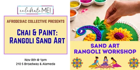 Chai & Paint: Rangoli Sand Art